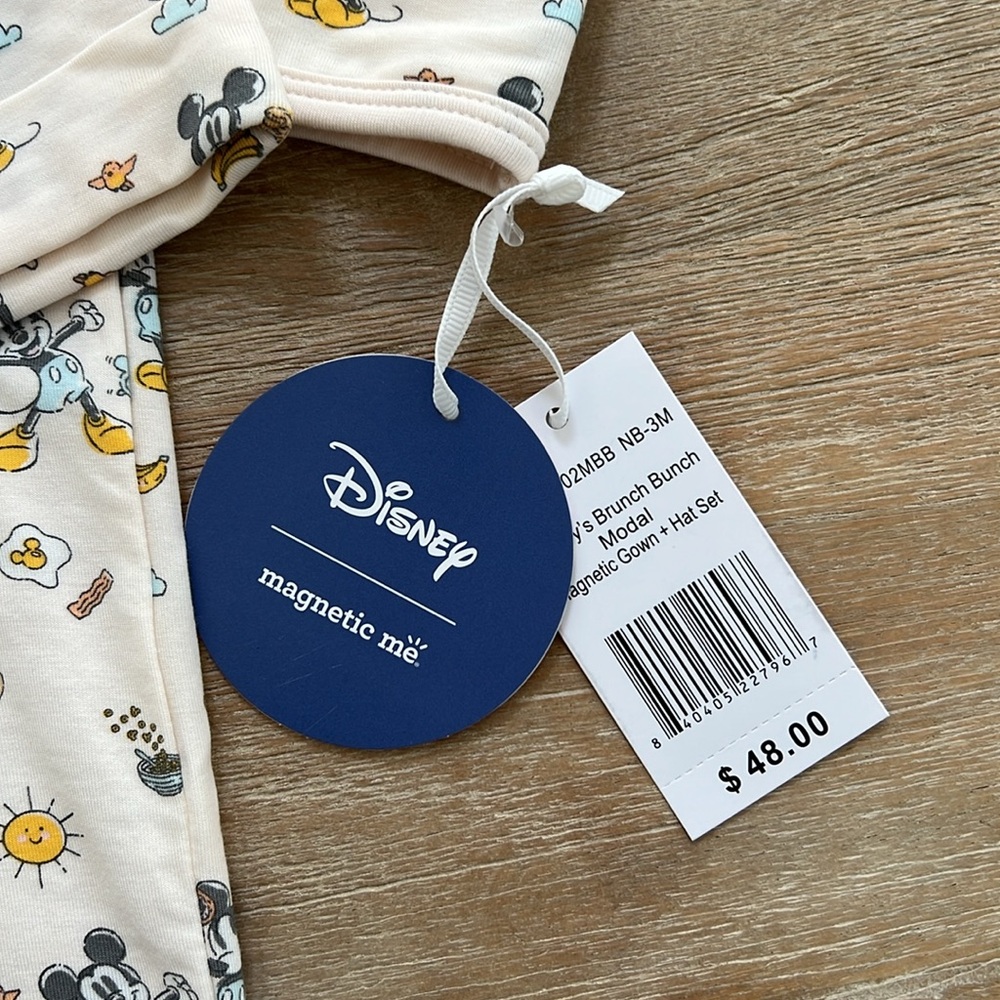 Magnetic Me Disney Mickey’s Brunch Bunch Gown and Hat Newborn-3 months - Picture 4 of 6